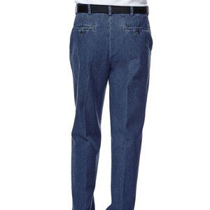 Haggar Work to Weekend Denim Pants Sz 34w Mens